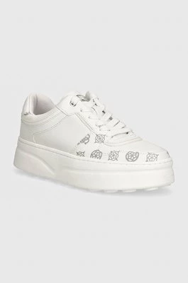 Guess sneakersy QUEENZ kolor biały FLTQNZ FAL12