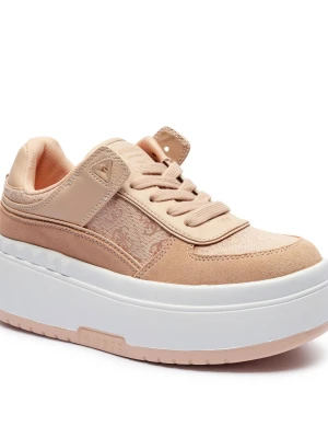 Guess Sneakersy RIDGEE2 nude