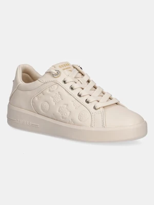 Guess sneakersy RONII damskie kolor beżowy FLJRON FAL12