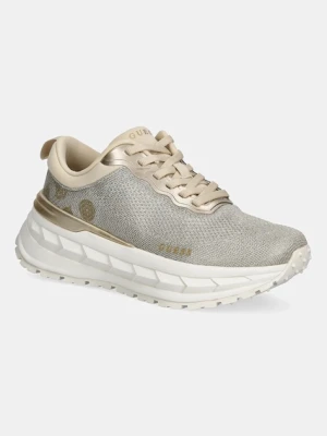 Guess sneakersy RUNIT3 damskie kolor złoty FLPRN3 FAB12