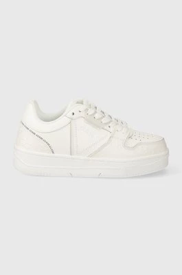 Guess sneakersy skórzane ANCIE kolor biały FLJANC ELL12