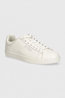 Guess sneakersy skórzane NOLA kolor biały FMTNOL ELE12