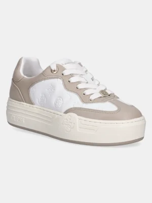 Guess sneakersy SWOLE damskie kolor beżowy FLPSWO FAL12