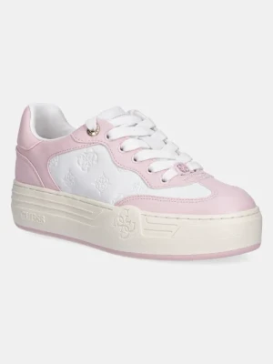 Guess sneakersy SWOLE damskie kolor różowy FLPSWO FAL12
