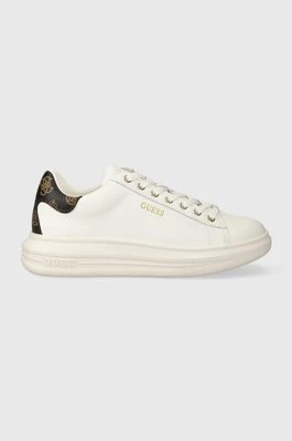 Guess sneakersy VIBO kolor biały FL8VIB LEA12