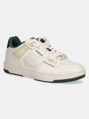 Guess sneakersy VINCENT męskie kolor beżowy FMJVIN LEA12