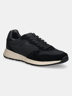 Guess sneakersy zamszowe ARIA męskie kolor czarny FMFARI FAL12