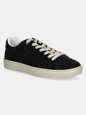 Guess sneakersy zamszowe TODA kolor czarny FLPTOD SUE12