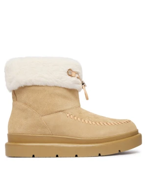 Guess Śniegowce FLFKEN LEA10 Beżowy