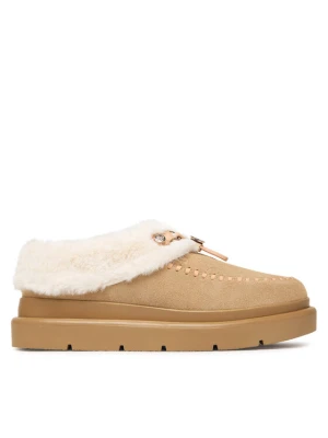 Guess Śniegowce FLFKEY LEA19 Beżowy