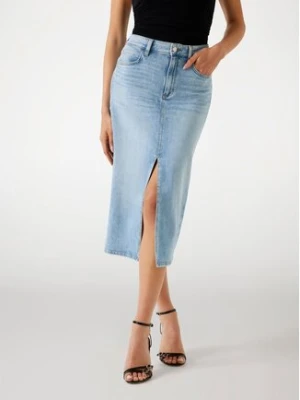 Guess Spódnica 176609 Niebieski Classic Fit