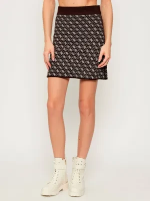 GUESS Spódnica AUBREY | z dodatkiem wełny
