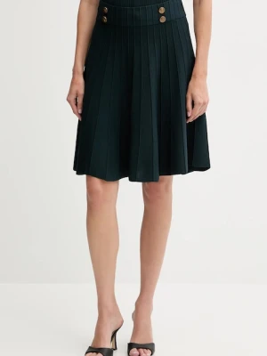 Guess spódnica EMMIE kolor zielony mini rozkloszowana W5YD65 Z0130