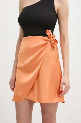 Guess spódnica IRINA kolor pomarańczowy mini rozkloszowana W4GD0A WF1T2