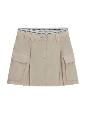 Guess Spódnica J6GD16 WHB40 Beżowy jasny Regular Fit