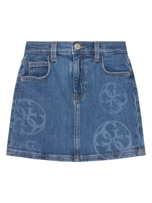 Guess Spódnica jeansowa J5YD07 D4MS0 Niebieski Regular Fit