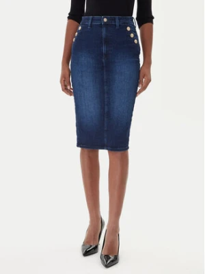 Guess Spódnica jeansowa W5BD1T D0791 Niebieski Regular Fit