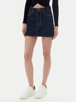 Guess Spódnica jeansowa W5YD0QD5M4C Granatowy Regular Fit