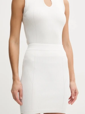 Guess spódnica MALIA kolor biały mini ołówkowa W5GD88 Z3L10