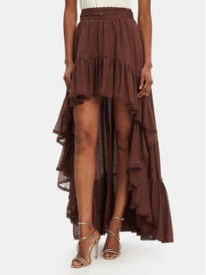 Guess Spódnica maxi 5GGD34 7317A Brązowy Regular Fit
