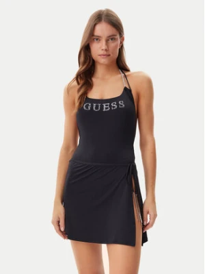 Guess Spódnica mini E5GD01 MC040 Czarny Regular Fit