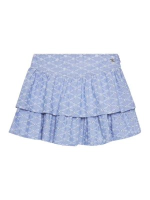 Guess Spódnica mini J5GD23 WH7K0 Niebieski Regular Fit