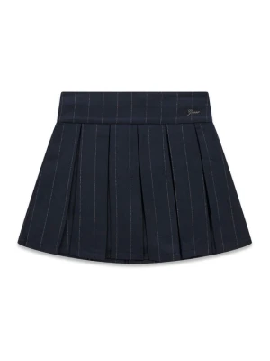 Guess Spódnica mini J6BD05 W3923 Granatowy Regular Fit