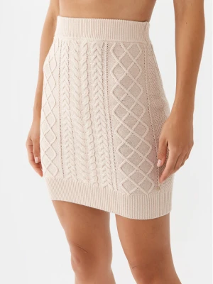 Guess Spódnica mini W3YD68 Z37L1 Szary Regular Fit
