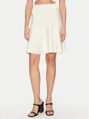 Guess Spódnica mini W5GD0U Z2XY0 Biały Regular Fit