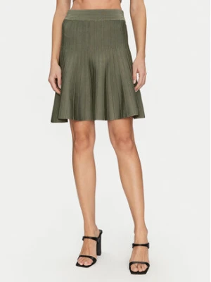 Guess Spódnica mini W5GD0U Z2XY0 Zielony Regular Fit