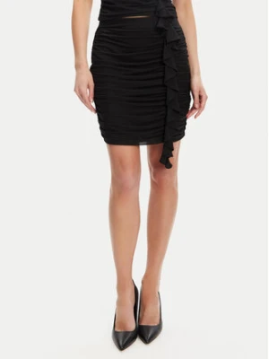 Guess Spódnica mini W5YD56 KCZC2 Czarny Regular Fit