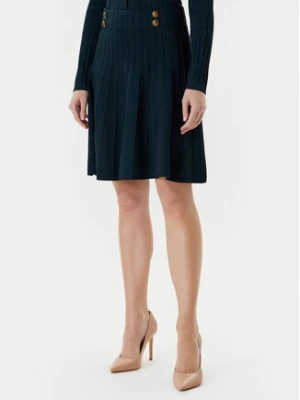 Guess Spódnica mini W5YD65 Z0130 Zielony Regular Fit