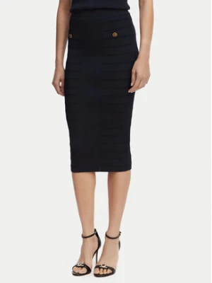 Guess Spódnica mini W5YD66 Z0130 Granatowy Slim Fit