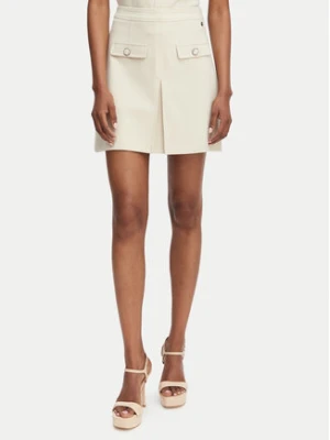 Guess Spódnica mini W6RD57 KCMU2 Beżowy Classic Fit