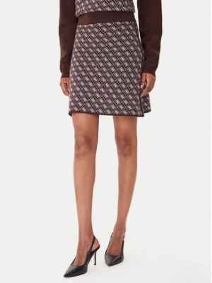 Guess Spódnica ołówkowa W5BD81 Z3JD2 Brązowy Slim Fit