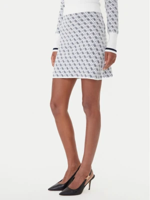 Guess Spódnica ołówkowa W5BD81 Z3JD2 Écru Slim Fit Kremowy