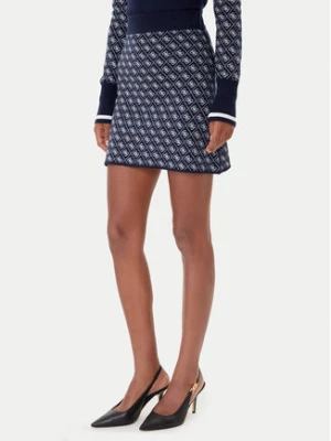 Guess Spódnica ołówkowa W5BD81 Z3JD2 Granatowy Slim Fit