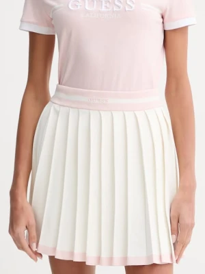 Guess spódnica plisowana GABRY