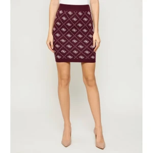 GUESS Spódnica SARAH | z dodatkiem wełny