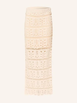 Guess Spódnica Szydełkowa Octavia beige