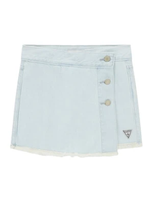 Guess Spódnico-szorty J6GD34 D45E0 Niebieski Regular Fit