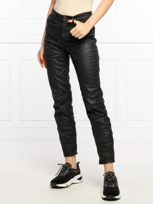 GUESS Spodnie 1981 | Skinny fit czarny