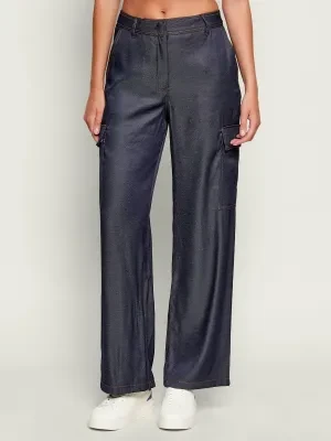 GUESS Spodnie cargo REGINE | Relaxed fit