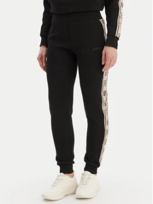 Guess Spodnie dresowe Britney V2YB15 KB3P2 Czarny Regular Fit