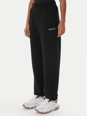 Guess Spodnie dresowe Cecilia V4BB13 K7UW2 Czarny Regular Fit