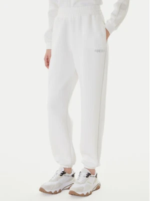 Guess Spodnie dresowe Cecilia V4BB13 K7UW2 Niebieski Regular Fit