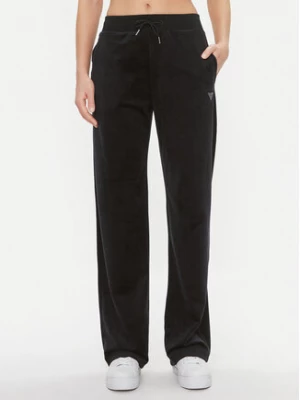 Guess Spodnie dresowe Couture V3BB26 KBXI2 Czarny Regular Fit
