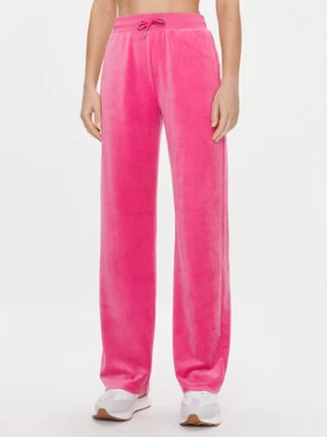 Guess Spodnie dresowe Couture V3BB26 KBXI2 Różowy Regular Fit