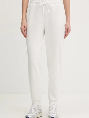 Guess spodnie dresowe damskie z bawełną SILVY