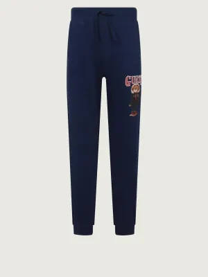 Guess Spodnie dresowe FRENCH TERRY | Regular Fit